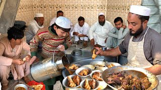 Qari Sahib Siri Paya  Chargon Chock Peshawar  Peshawari Paya by Asain Street Food [upl. by Weissman10]