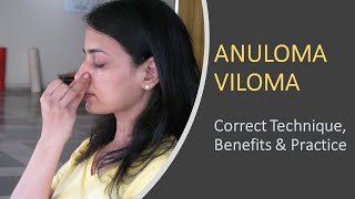 How To Do Anulom Vilom Pranayama Steps And Benefits  Swami Ramdev [upl. by Hafinah]