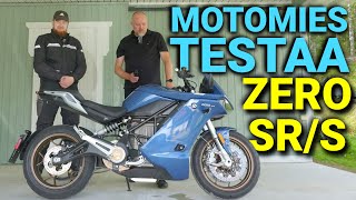 564 Zero SRS sähkömoottoripyörä Motomiehen testissä [upl. by Ardnosac137]