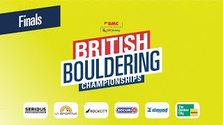 BRITISH BOULDERING CHAMPIONSHIPS 2023  Finals [upl. by Aryamo340]