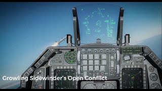 DCS Growling Sidewinder Open Conflict stick waster F16C [upl. by Chas14]