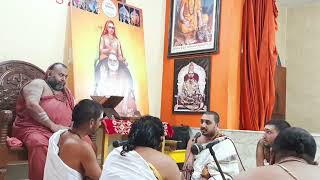 Sri Sacchidananda Sarswati swamy  Veda Parayanam at Thandava Kasi Kshetram Tapovanam Temple Tuni [upl. by Omiseno]