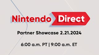 Nintendo Direct Announced for Feb 21st  25 Minutes Long but its a Partner Showcase [upl. by Elac904]