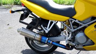 DUCATI ST4 エンジンスタートSOUNDMOV [upl. by Eberto]