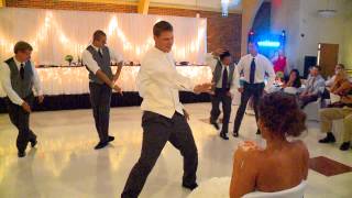 Surprise Groomsmen Dance for Alex [upl. by Anaxor]