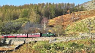 Ffestiniog Railway in October 2011 [upl. by Alleinad]