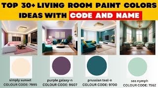 Living Room Wall Color Combination 2024  Asian Paint Color Combination For Living Room With Code [upl. by Baudin]