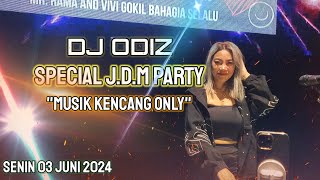 SPECIAL MUSIK quotONquot  DJ ODIZ LIVE IN ATHENA TERBARU 2024  SENIN 03 JUNI 2024 [upl. by Eidoj]