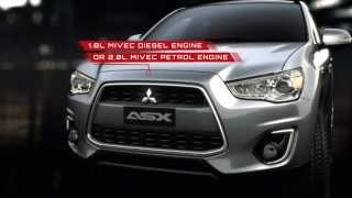 Mitsubishi ASX 2013 specifications  Australia manual or automatic SUV [upl. by Nisay]