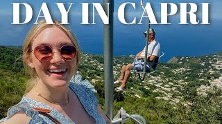 One Day In Capri  Green Grotto Da Paolino Chair Lift [upl. by Hofmann]