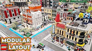 Modular Buildings Placed LEGO City Rebuild Update [upl. by Neelyam]