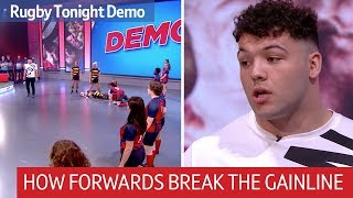 Rugby Tonight Demo Ellis Genge on how Premiership forwards can break the gainline [upl. by Michell118]