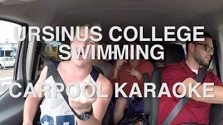 Ursinus College Swimming Carpool Karaoke [upl. by Norel]