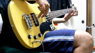 Jumpin Jack Flash  Bass Cover [upl. by Hayikat]