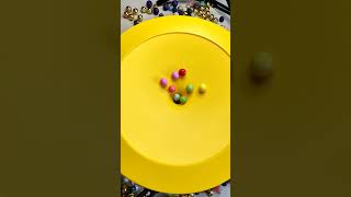 Satisfying Haba Slope🟡Marble run Funnel🌈 Colored Balls marblerun [upl. by Aniwde814]