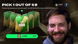 TOP 500 Market Pick is Back Again 🤩 Unlimited Market Pick Tokens fcmobile [upl. by Aznaed]