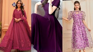 Top 50 Latest Designs of frocks Designer Frocks [upl. by Aiset]