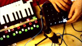 Midi Fighter 3D  finger drumming  Jam [upl. by Aydan828]