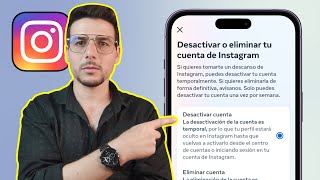 Cómo DESACTIVAR mi cuenta de INSTAGRAM temporalmente desde mi celular [upl. by Mcleod]