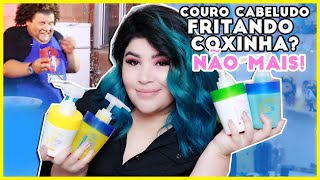 😆COURO CABELUDO FRITANDO COXINHA LINHA CHITSAI NPPE [upl. by Lacy446]