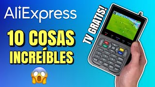 10 COSAS INCREIBLES que puedes COMPRAR en ALIEXPRESS 🔥 [upl. by Airretal435]