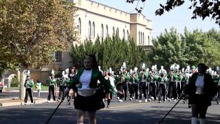 Reedley High School Marching Band at Dinuba 2012 [upl. by Orford]