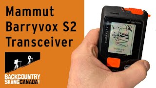 Mammut Barryvox S2 Transceiver [upl. by Almira]