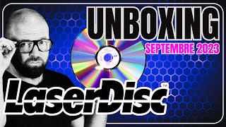 Laserdisc Collection  Unboxing et rentrées septembre 2023 [upl. by Jacobba]