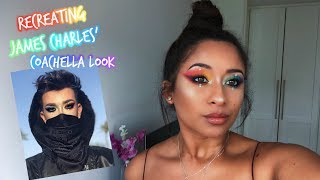 Recreating James Charles Coachella Look  Leah Ellis [upl. by Mari]