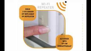 Wifi repeater installatie [upl. by Rochette]