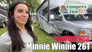 WinnebagoMinnie Winnie26T  by Campers Inn RV – The RVer’s Trusted Resource [upl. by Bassett184]