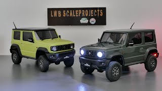 LWB Scale Projects Kyosho Mini Z Jimny Light Set [upl. by Sucramd308]