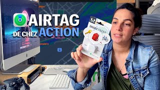 AirTag de chez ACTION Smart Finder avec lapplication Localiser de chez Apple [upl. by Elleuqram]