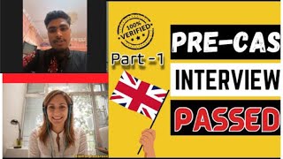 PreCas interview Middlesex University MDXPart1 I CAS interviewUK2023😱🇬🇧 CAS interview SA [upl. by Gniliem]