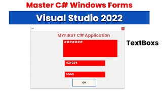 C Windows Forms Application Tutorial for Beginners Part 2  Complete Guide 2022 [upl. by Thetisa]