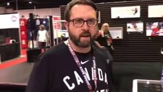 2018 Spring Sport Card Expo Upper Deck Booth Walk Through [upl. by Delphinia]