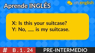 PREINTERMEDIO Reto B124 🔹 PRACTICA INGLÉS en 60 segundos [upl. by Aikam]