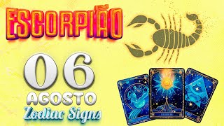 Escorpião ♏ 😱 𝐔𝐌𝐀 𝐏𝐄𝐒𝐒𝐎𝐀 𝐃𝐎 𝐏𝐀𝐒𝐒𝐀𝐃𝐎 𝐕𝐎𝐋𝐓𝐀𝐑𝐀́ 😱 6 agosto 2024  Horóscopo de Hoje 🔮 Horoscopo Diário [upl. by Berkman]