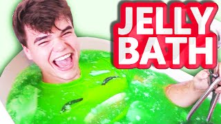 EXTREME JELLY BATH CHALLENGE [upl. by Arehsat242]