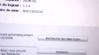 Jailbreaker un iPod Touch au firmware 115 [upl. by Adrianne53]