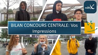 Concours CPGE 2020 Bilan sur le concours Centrale [upl. by Lourdes]