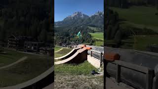 Leogang Mashup mtb santacruzbicycles backflip leogang [upl. by Cal]