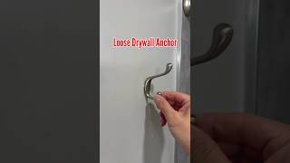 Drywall Anchor Falling Out [upl. by Shelden]