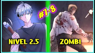 LOS ZOMBIES EN EL SOTANO  100 DE DROP RATE EN EL APOCALIPSIS  MANHUA  RESUMEN  Episodio 7 y 8 [upl. by Suoivatnom]