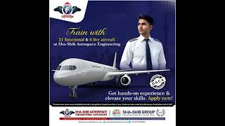 Get Trained with 28 Functional and Live Aircraft at ShaShib Aerospace Engineering  Gurugram [upl. by Romine980]