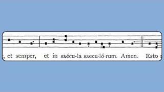 Esto Mihi Quinquagesima Sunday Introit [upl. by Smiley]