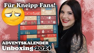 Für Kneipp Fans 😏 Kneipp Adventskalender 2024 Unboxing 24 Türchen [upl. by Ellwood134]