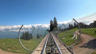 Floomzer Rodelbahn Im Flumserberg [upl. by Arinay]