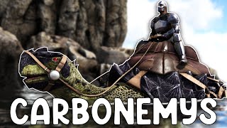 COMO TAMEAR CARBONEMYS y TODAS SUS HABILIDADES PC PS y XBOX  ARK [upl. by Niko]