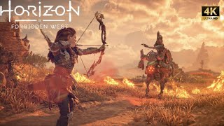 Horizon Forbidden West  Regallas Champion Epic BossFight amp Cinematic Scene 4K 60FPS [upl. by Jo-Anne]